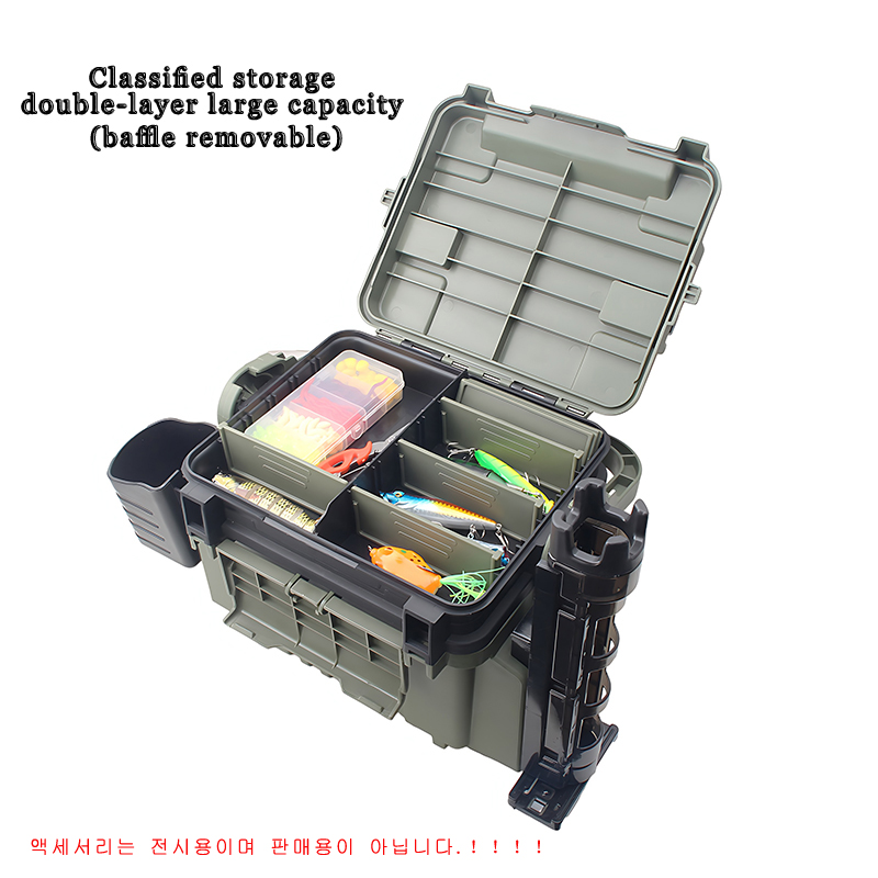 大型釣りボックスオーガナイザー多機能ルアー活魚バケツ肥厚収納 - Fishing Kayak Crate のレビューと価格
